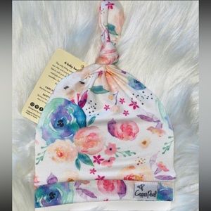 NWT Copper Pearl In Bloom top knot hat